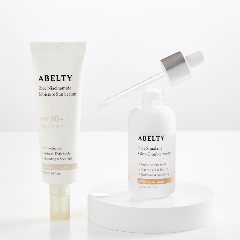[Abelty] Rice Squalane Glow Double Serum 50ml