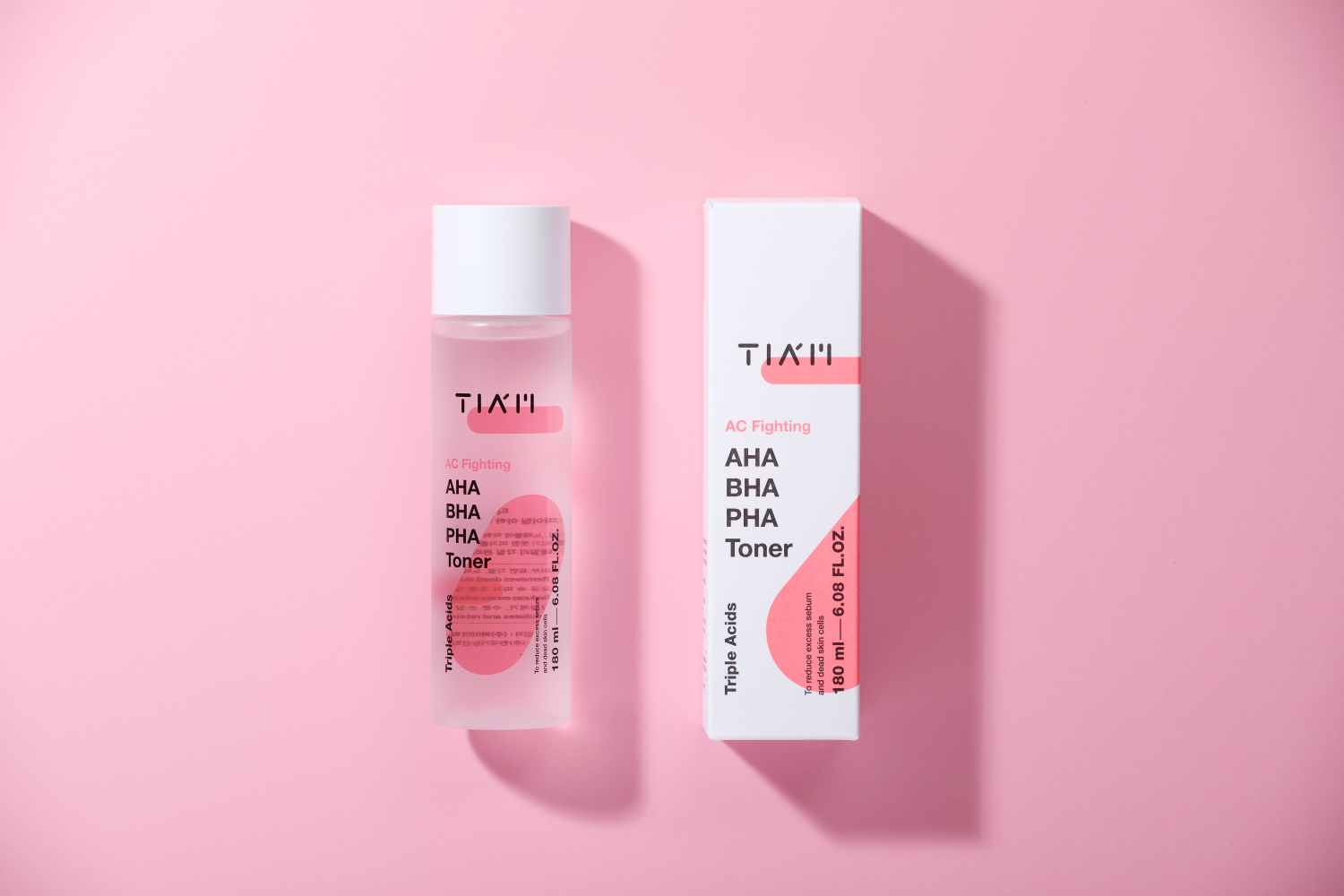 [TIAM] AC Fighting AHA BHA PHA Toner - 180ml