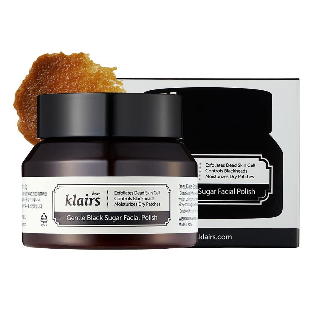[Dear, Klairs] Gentle Black Sugar Facial Polish 110g