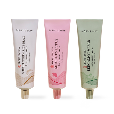 [Mary&May] Seoul Edition Hand Cream Trio Set (50ml x3)
