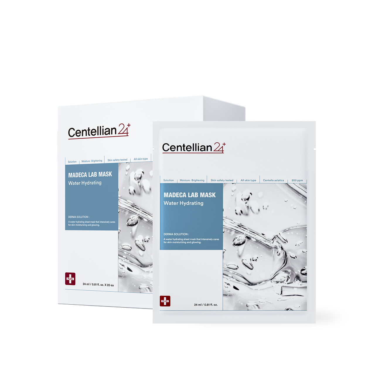 [Centellian24] Madeca Lab Mask Water Hydrating 25ml*20pcs