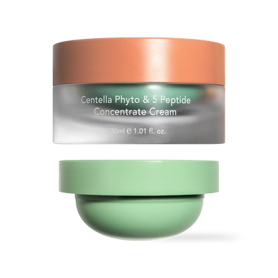 [haruharuwonder] Centella Phyto & 5 Peptide Concentrate Cream 30ml + Refill 30ml
