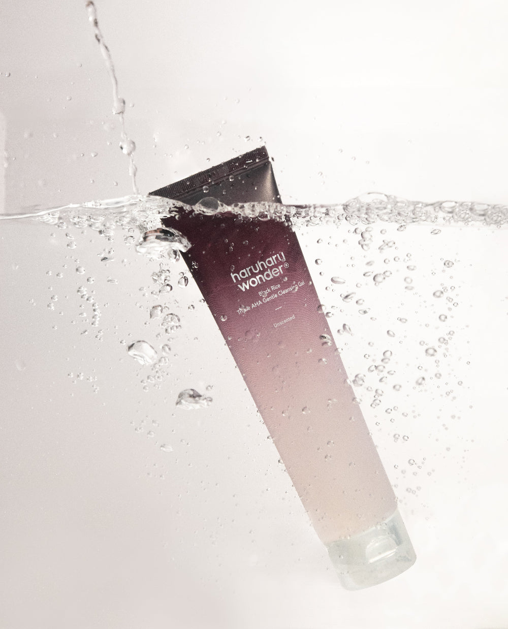 [haruharuwonder] Black Rice Triple AHA Gentle Cleansing Gel Unscented 100ml