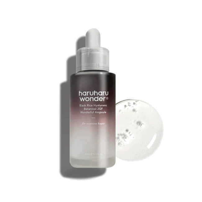 [haruharuwonder] Black Rice Hyaluronic Botanical 2GF Wonderful Ampuole 30ml