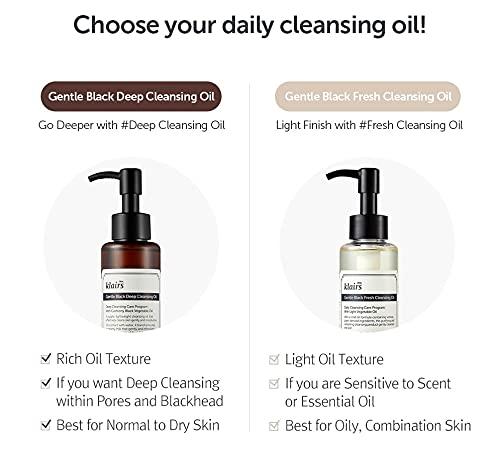 [Dear, Klairs] Gentle Black Fresh Cleansing Oil 150ml