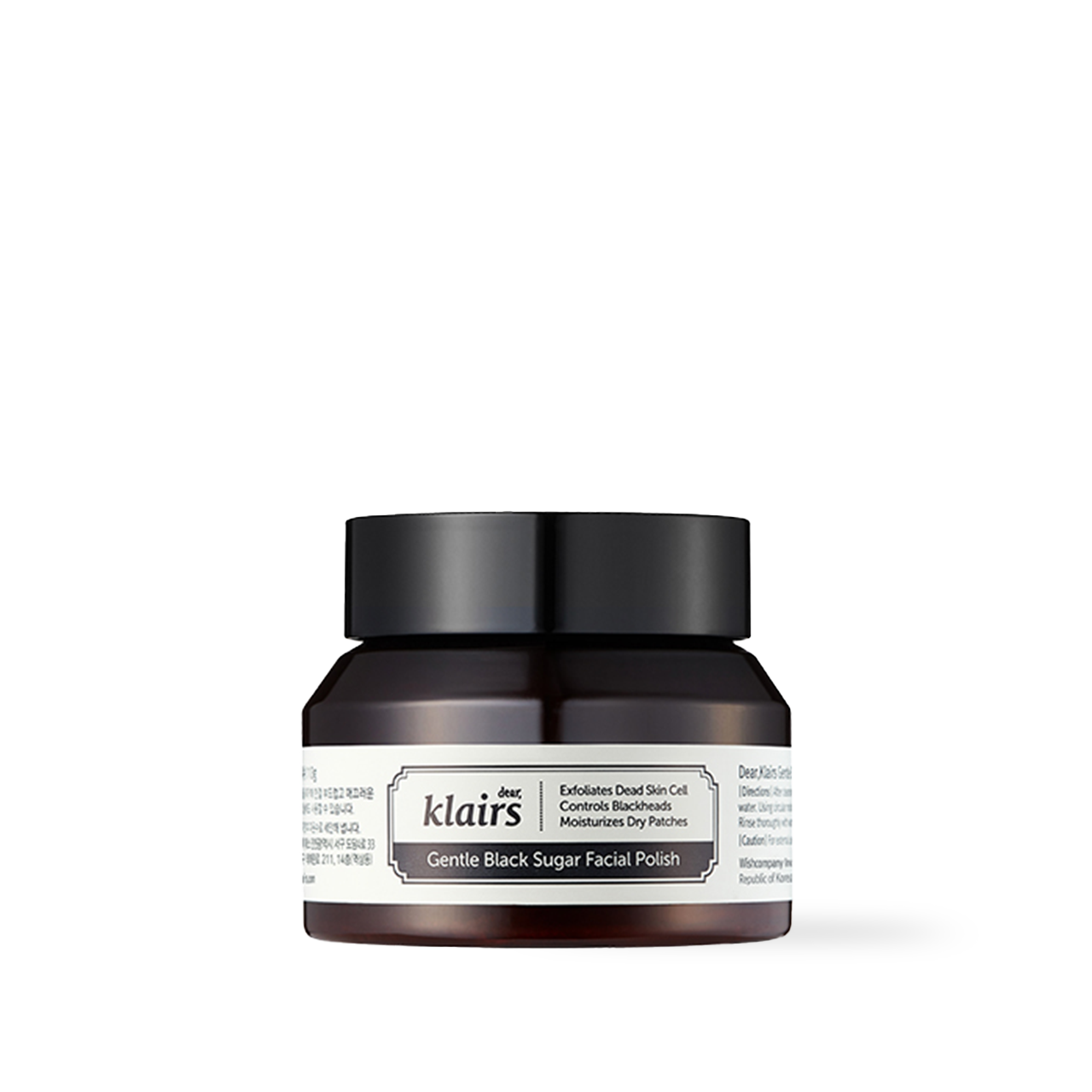 [Dear, Klairs] Gentle Black Sugar Facial Polish 110g