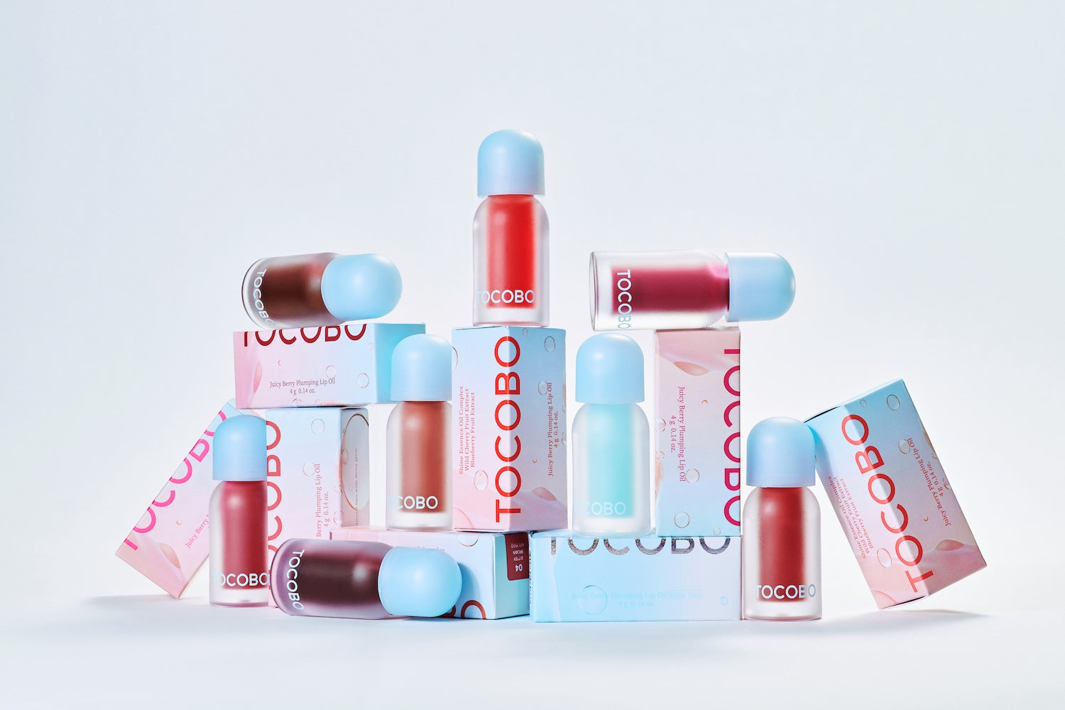 [Tocobo] Juicy Berry Plumping Lip Oil - 14 colors