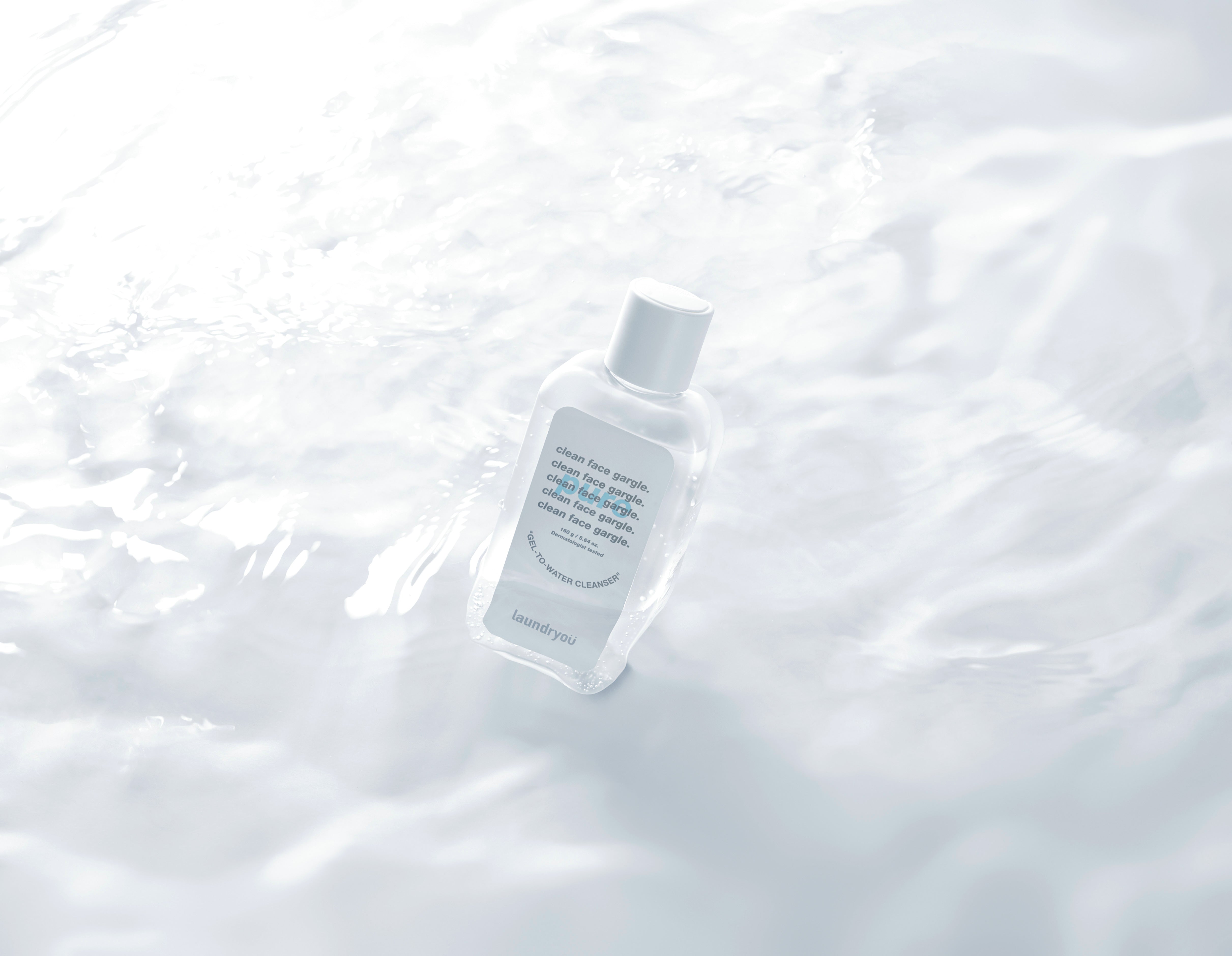 [Laundryou] Clean Face Gargle Gel-to-Foam Cleanser PURE 160g