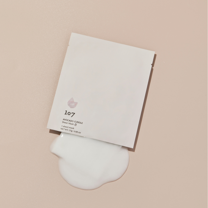 [107] AVOCADO CUDDLE Sheet Mask (5 sheets set) 25g*5sheets