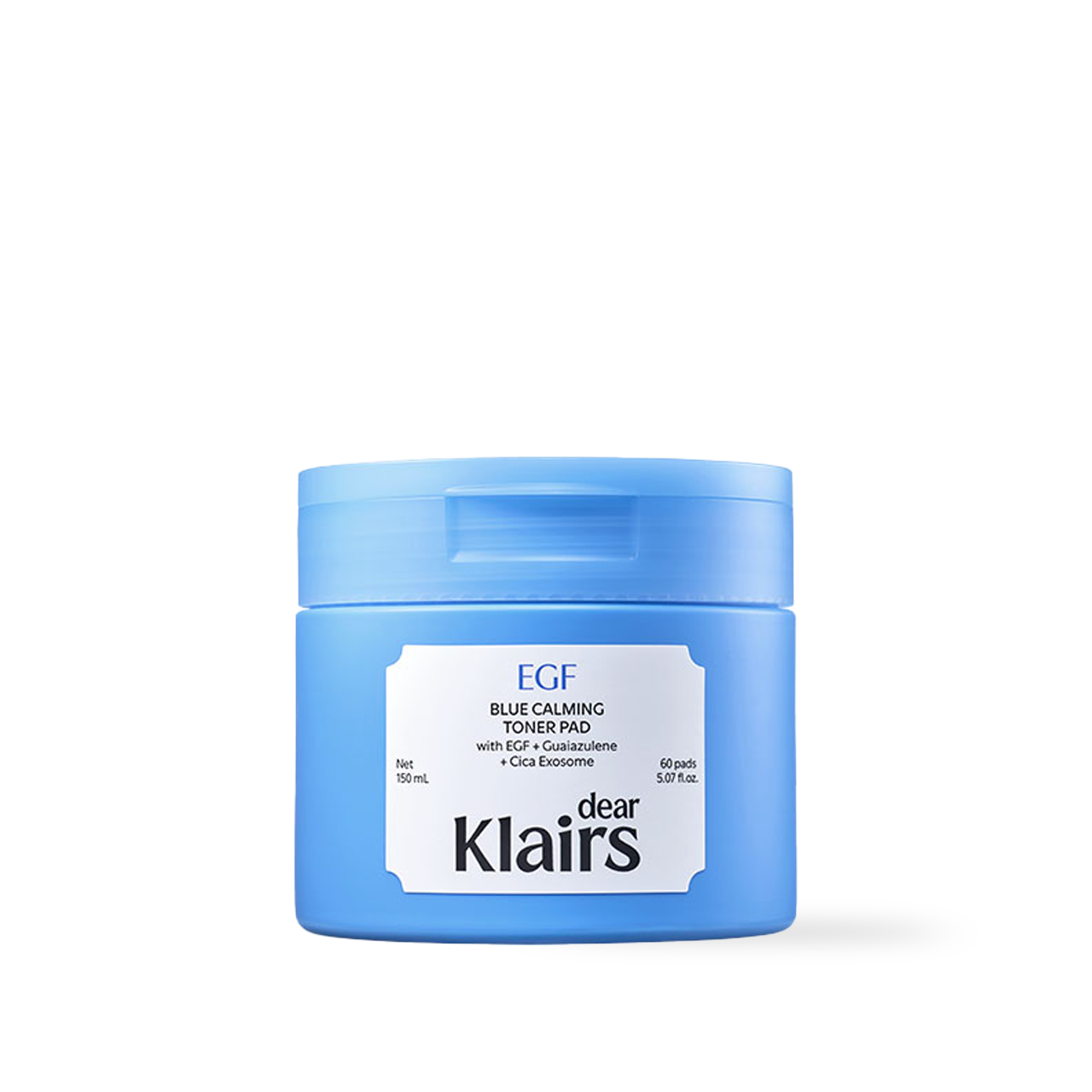 [Dear,Klairs] EGF Blue Calming Toner Pad 60Pads